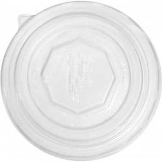 Capace din pet  transparente  dome  fara gaura     184 mm  b   184 x 20 mm   dome fara gaura  50 6 bx