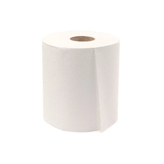 Prosoape hârtie , culoare albă, 2 straturi, 6 role/bax