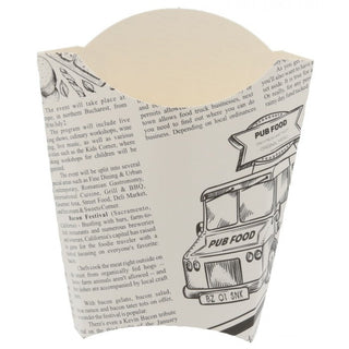 Cutii din carton pentru cartofi ziar 250 cc, 200 buc/set, 6 set/bax