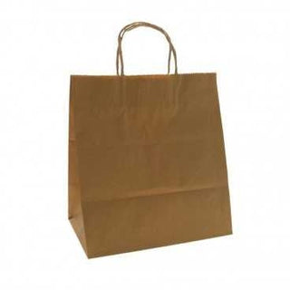 Sacose hartie cu maner rasucit 260x170x180 mm, 50 buc/bax