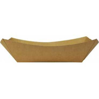 Barcute din carton kraft natur 800cc 250 buc/set, 2 set/bax