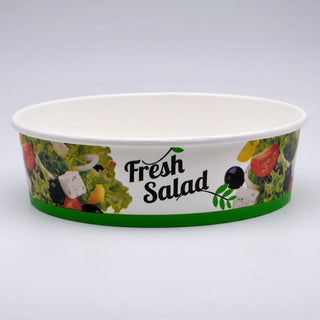 Set 50 boluri salată din carton KRAFT, 38 OZ (1120 ml), rezistente la grăsimi & sosuri