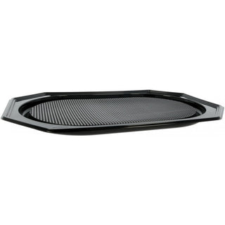 Platouri din pet  negre  v550  t  550 x 360 x 30 mm  10 5 bx