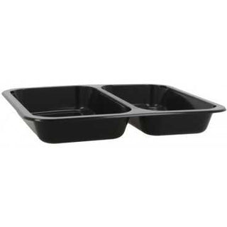 Caserole din pp termosudabile  pentru catering  negre  m227-30-2c  ts  227x178x30 770cc  50 8 bx