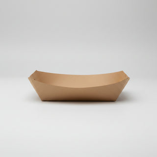 Bărcuțe Carton Kraft Natur – 1200 cc – 245 x 165 x 57 mm – 250 buc/set