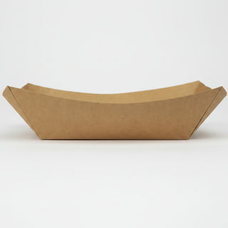 Bărcuțe Carton Kraft Natur – 800 cc – 215 x 150 x 52 mm – 250 buc/set