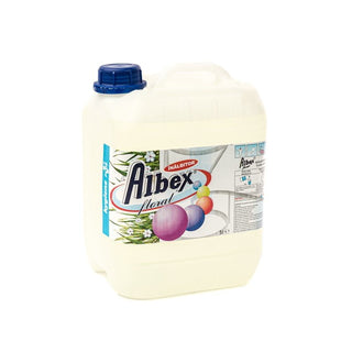 Clor parfumat Albex 5L, ideal pentru dezinfectarea și igienizarea suprafețelor.