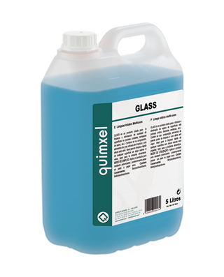 Detergent profesional pentru geamuri și suprafețe vitrate Quimxel Glass, 5L