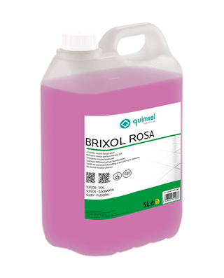 Detergent profesional pentru pardoseli Quimxel Brixol Rosa, 5L