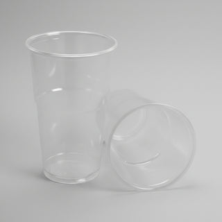 Pahare PET Transparente – 350 CC (300 ml) – D95 mm – 50 buc/set