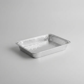 Set 25 tăvi aluminiu alimentar, model 910 (910 ml - 1100 ml), rezistență termică extremă
