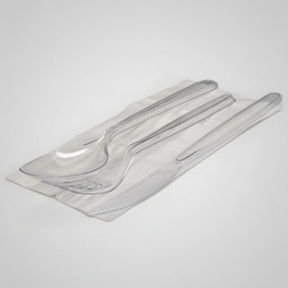 Set Tacâmuri TRIS LUX – 4-în-1 – Ambalate Individual – 100 buc/set
