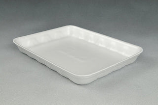 Tăviță Polistiren XPS MT 12, 290x220x35mm, Albă – 200 buc/ bax