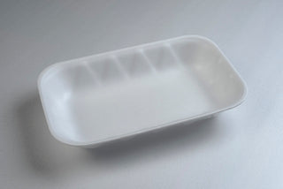 Tăviță Polistiren XPS PT 166 Standard, Albă – 500 buc/set