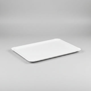 Tăvițe Carton Alb T12 – 345 x 245 mm – 100 buc/set