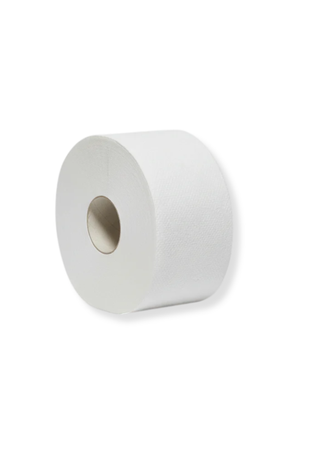 Hartie igienica Flexi, cu pretaiere 100% celuloză, 2 straturi, 400 foi, set 12 role