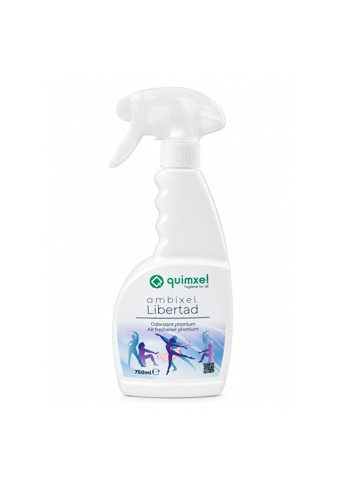 Odorizant profesional de cameră Quimxel Ambixel Libertad, 750 ml