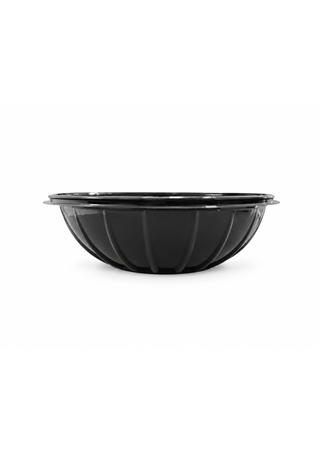 Bol pentru Salata Negru din PP, 750cc (750ml), Set 100