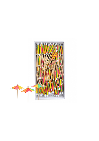 Ornamente decorative tip umbreluta 10 cm, 100 bucati