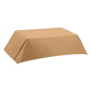 Barcute din carton natur, 400cc (250 buc/set)