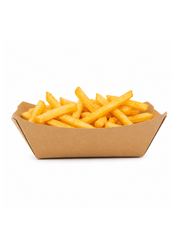 Bărcuță Carton Kraft Natur 160X120X40 – 300 cc – 250 buc/set