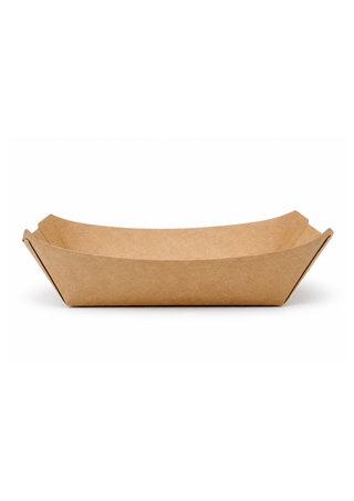 Barcuta Carton Kraft Natur 160X120X40 – 300 cc – 250 buc/set