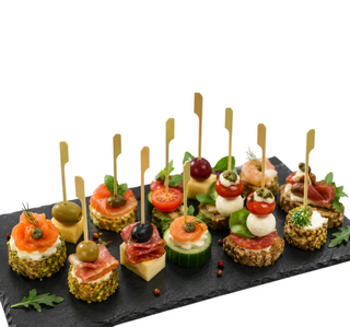 Bete Aperitiv Teppo – Bambus Natural – 90 mm – 200 buc/set