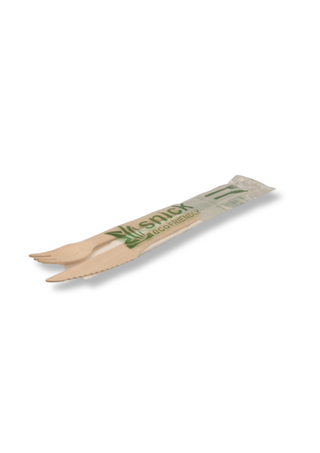 Tacamuri din lemn, Bis, ambalate individual in folie - Set 100