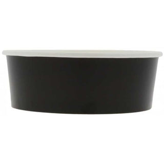 Bol salata cart negru, D184, 1300CC, 50 buc/set