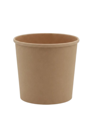 Bol din Carton Kraft Natur – 24 OZ (710 ml) – 25 buc/set