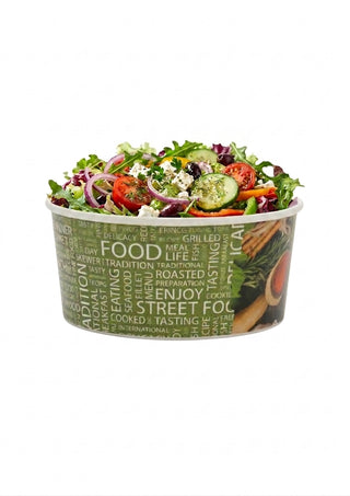 Bol Salata din Carton Street Food – 750 ml – 150 x 60 mm – 50 buc/set