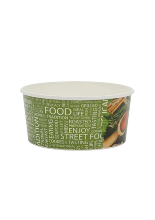 Bol Salata din Carton Street Food – 750 ml – 150 x 60 mm – 50 buc/set