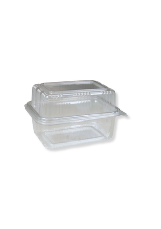 Caserola transparenta cu capac inalt, 500 cc (153 x 110 x 90 mm) – 100 buc/set