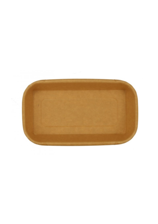 Cutie Delicatese din carton ecologic cu capac Crystal PET, format 138x78 mm 25/set