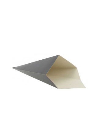 Cornet din Carton Negru Hexagonal – 250 g – 270 x 160 mm – 200 buc/set
