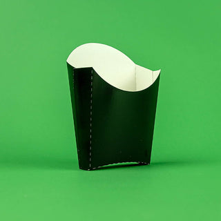 Cutii din carton negru pentru cartofi 250CC , 200 buc/set, 6 set/bax
