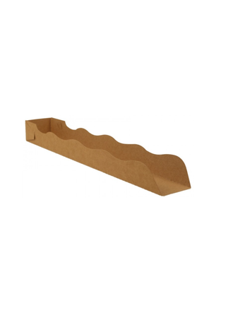 Cutie din Carton Kraft Natur pentru Clatite  350X55X35, 100 buc/set