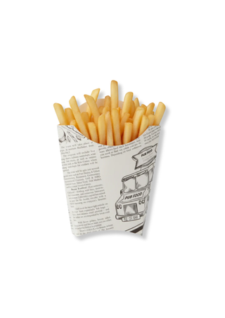 Cutii Carton Cartofi Design Ziar – 250 cc – 200 buc/set