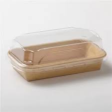 Cutie din carton pentru Sushi cu capac, 138x0.78 mm, 25 buc/set