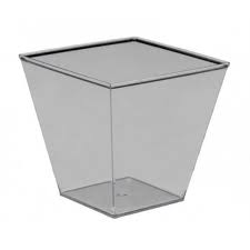 Pagoda transparenta, 60CC, 50 buc/set