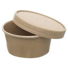 Capac carton, rotund, 2 straturi, plat, D115, 25 buc/set