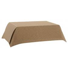 Barcute rippled, natur,  115x100x37 mm,  100 buc/set