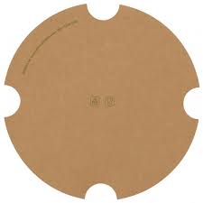 Bucket, carton natur +capac,  D181xH145, 2550CC, 25 buc/set