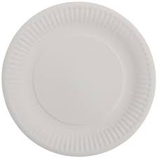 Farfuri carton, eco, rotunde, D180,  50 buc/set