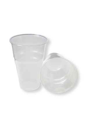 Pahar din Pet transparent, 500 ml – 50 buc/set