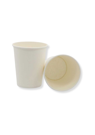Pahar din carton alb 8 OZ (230 ml) – 50 buc/set