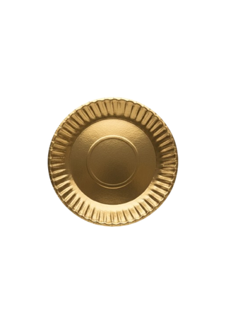 Tavă Carton Auriu, Rotundă, D200 mm (Suport Tort & Catering Premium), Set 25
