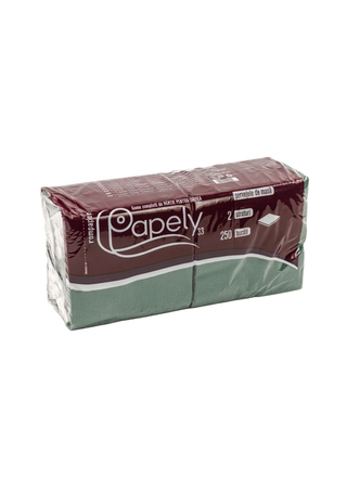 Servetele Decorative Verzi – 33 x 33 cm – 2 Straturi – 250 buc/pachet
