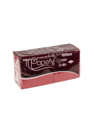 Servetele Decorative Rosii  33 x 33 cm - 2 Straturi – 250 buc/pachet