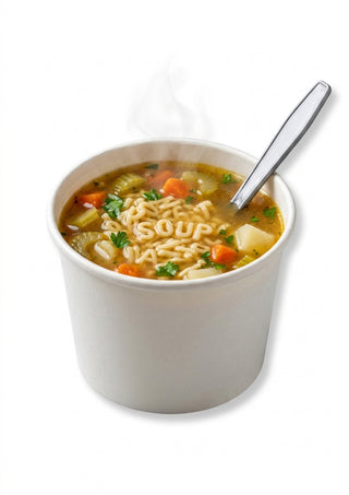 Bol din Carton Alb – 16 oz (470 cc) – 25 bucati/set